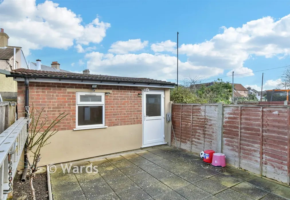 Rear Garden - Granville Road, Gravesend, Kent - Wards of Kent