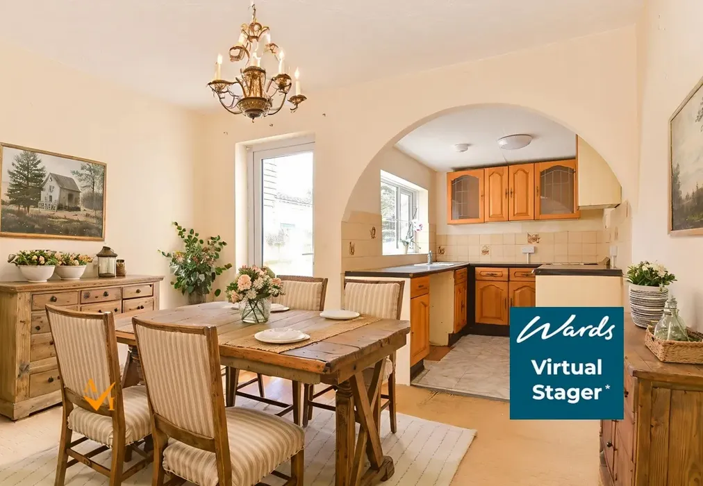 Dining Area (Farmhouse style) - Magpie Hall Road, Chatham, Kent - Wards of Kent