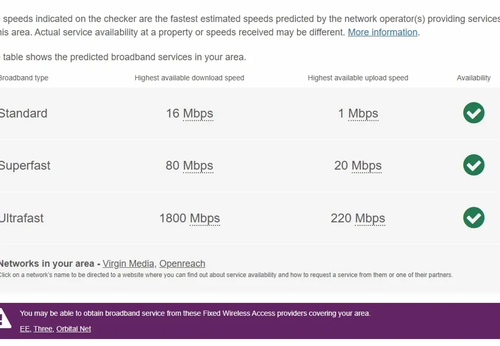 Broadband - Hastings Road Maidstone ME15 - Wards of Kent