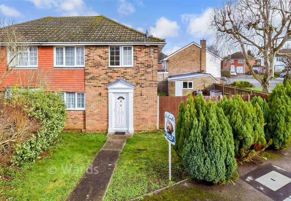 Front Elevation (Web) - Adam Close, Coxheath, Maidstone, Kent - Wards of Kent