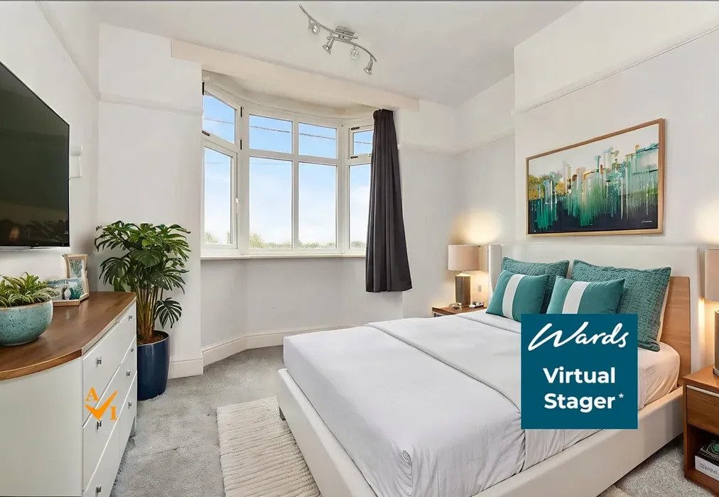 Bedroom 2 (Modern style) - Park Avenue, Birchington, Kent - Wards of Kent