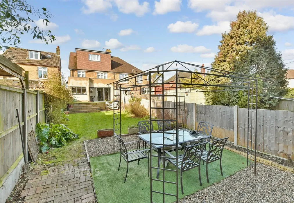 Rear Garden - Chalkwell Road, Sittingbourne, Kent - Wards of Kent