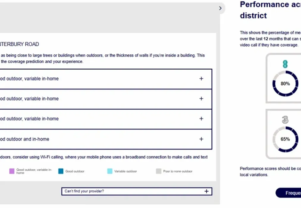 Mobile - Canterbury Road Kent CT19 - Wards of Kent