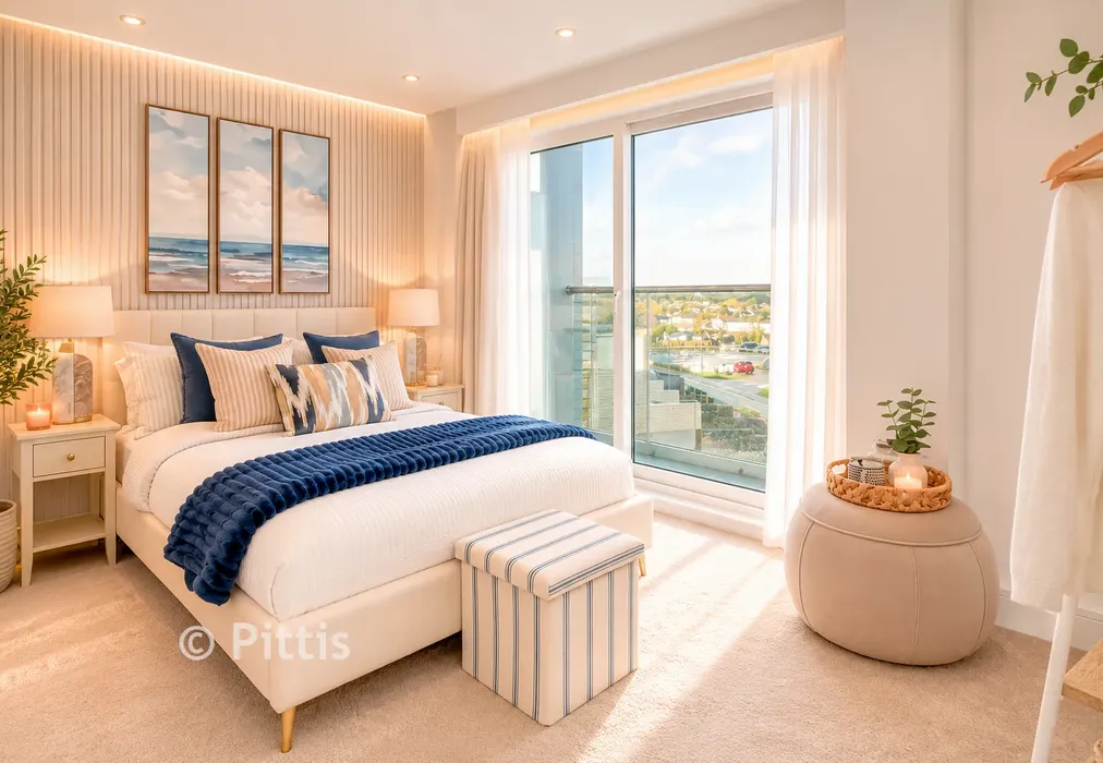 Bedroom - Breakwater Way, Breakwaters, Sandown, Isle of Wight - Wards of Kent