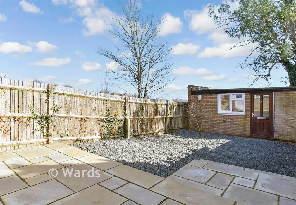 Rear Garden - Harvel Avenue, Strood, Rochester, Kent - Wards of Kent