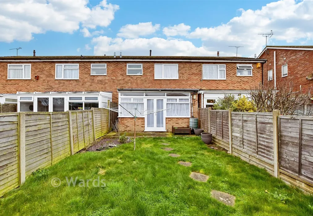 Rear Elevation - Lindridge Close, Herne Bay, Kent - Wards of Kent