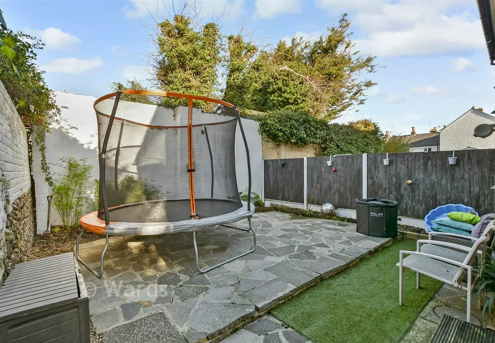 Rear Garden - Livingstone Road, Broadstairs, Kent - Wards of Kent