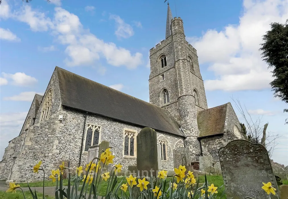 Village Church - The Street, Ash, Canterbury, Kent - Wards of Kent
