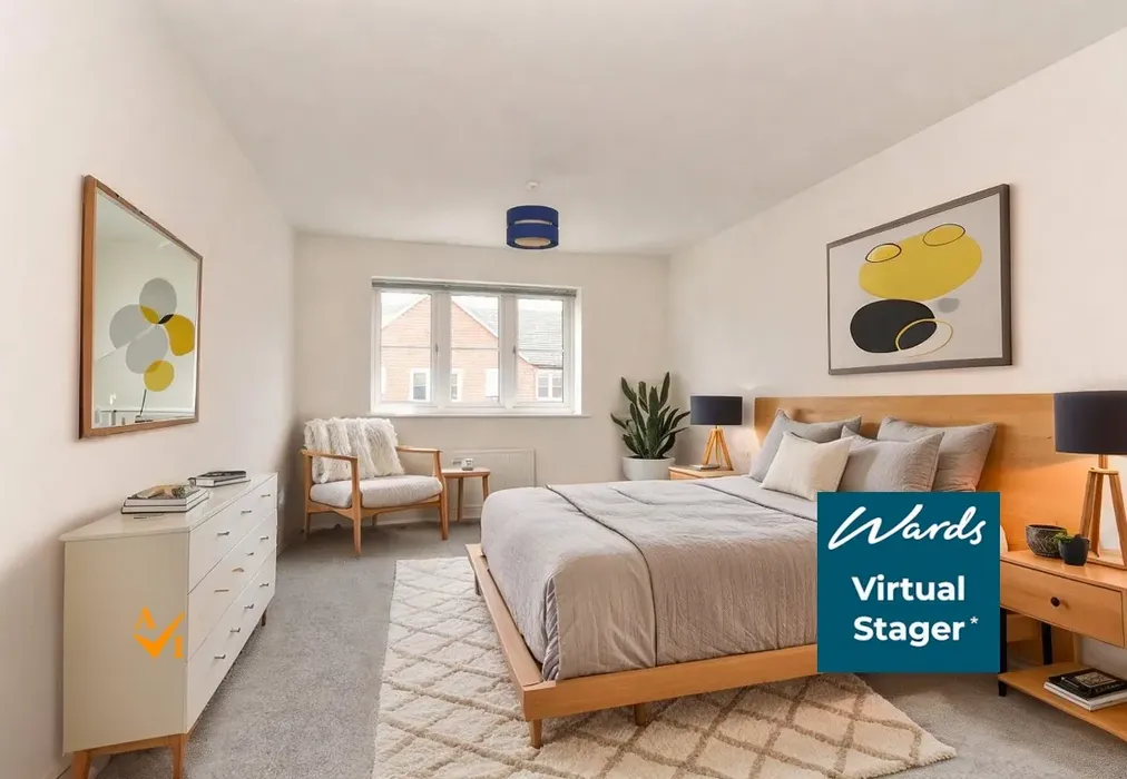 Bedroom 1 (Modern style) - Nursery Gardens, Faversham, Kent - Wards of Kent