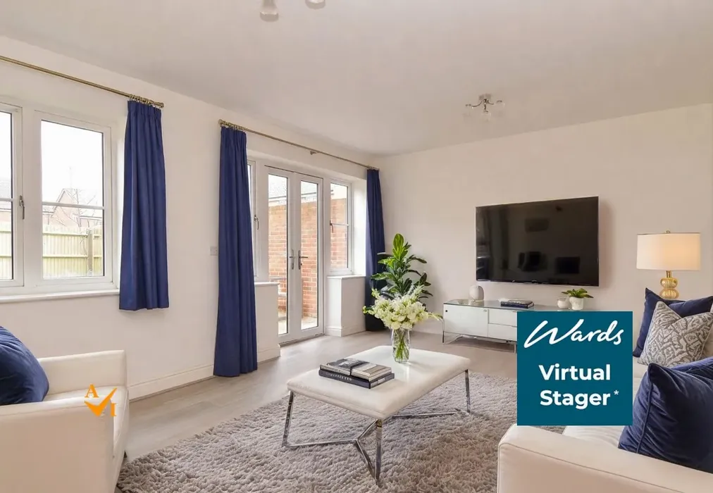 Lounge (Contemporary style) - Nursery Gardens, Faversham, Kent - Wards of Kent