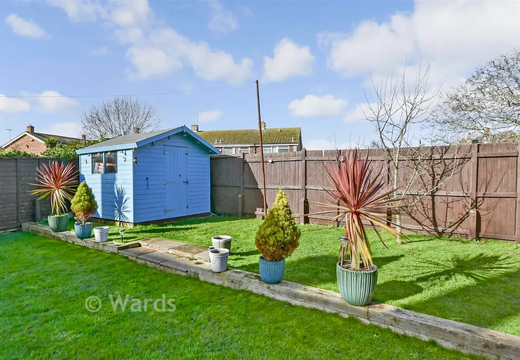 Rear Garden - Laleham Road, Margate, Kent - Wards of Kent