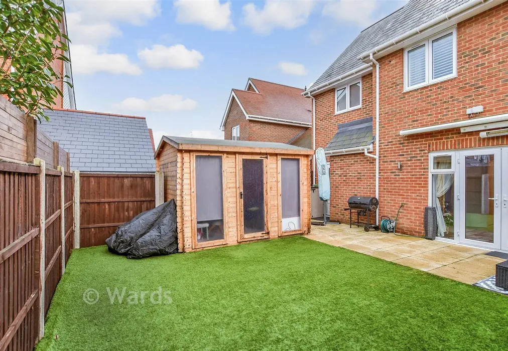 Rear Garden - Maccowan Avenue, Snodland, Kent - Wards of Kent