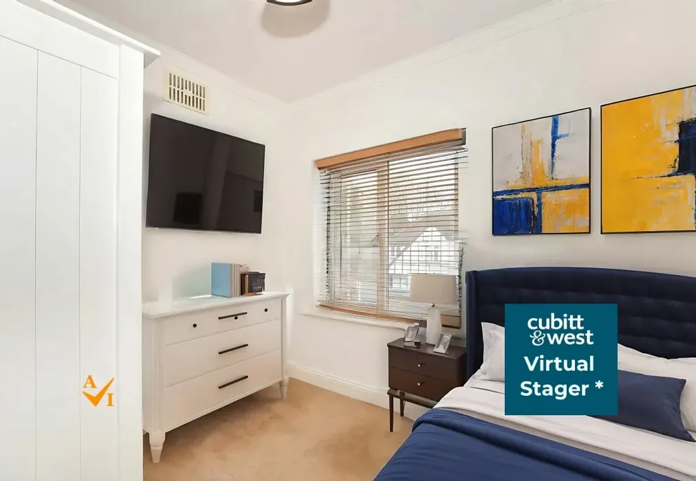Bedroom 4 (Contemporary style) - Carden Avenue, Patcham, Brighton, East Sussex - Wards of Kent
