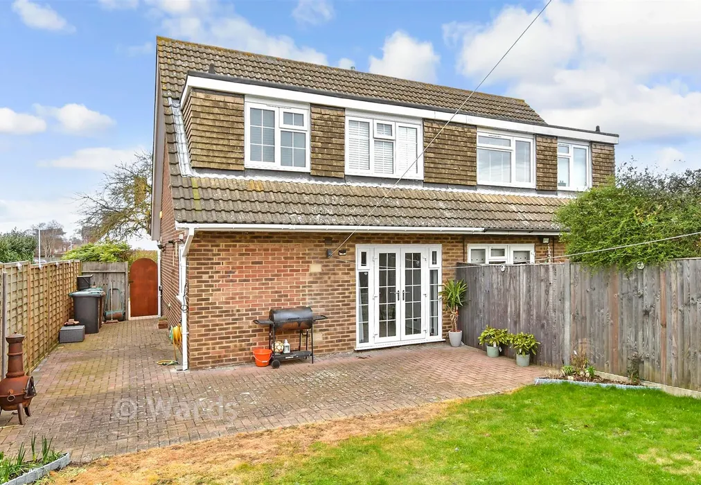 Rear Elevation - Goodwood Crescent, Singlewell, Gravesend, Kent - Wards of Kent