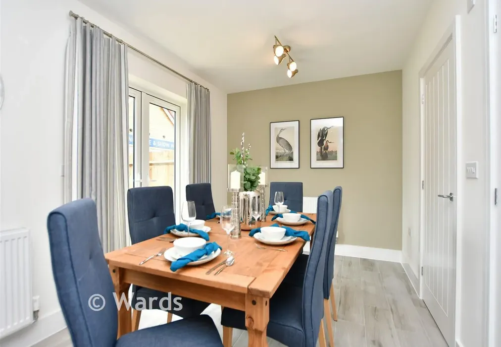 Dining Room Example - Blake Gardens, Scocles Road, Minster On Sea, Sheerness, Kent - Wards of Kent