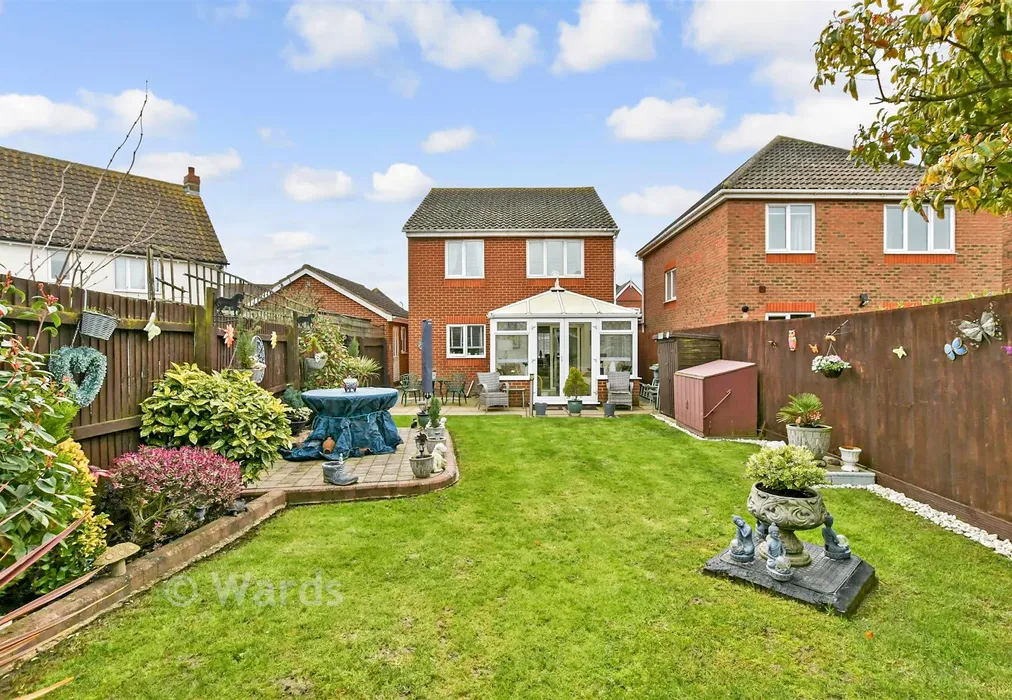 Rear Elevation - Petrel Close, Herne Bay, Kent - Wards of Kent