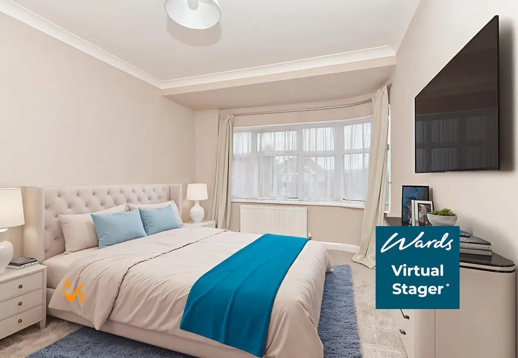 Bedroom 1 (Contemporary style) - London Road, Sittingbourne, Kent - Wards of Kent