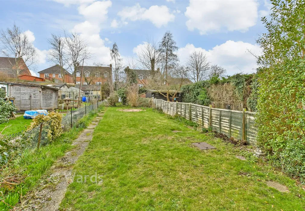 Rear Garden - London Road, Sittingbourne, Kent - Wards of Kent
