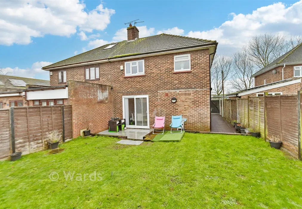 Rear Elevation - Dunkirk Close, Gravesend, Kent - Wards of Kent