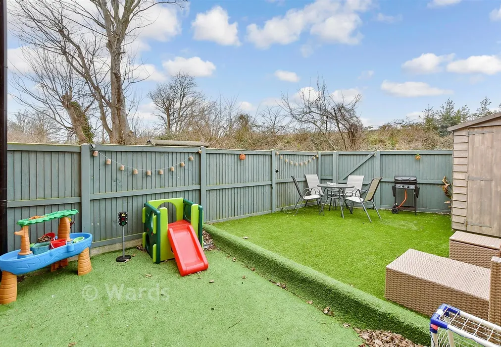 Rear Garden - Gladstone Road, Walmer, Deal, Kent - Wards of Kent