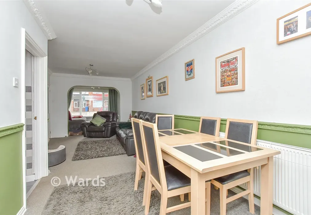 Lounge/           Dining Area - Gladstone Drive, Sittingbourne, Kent - Wards of Kent