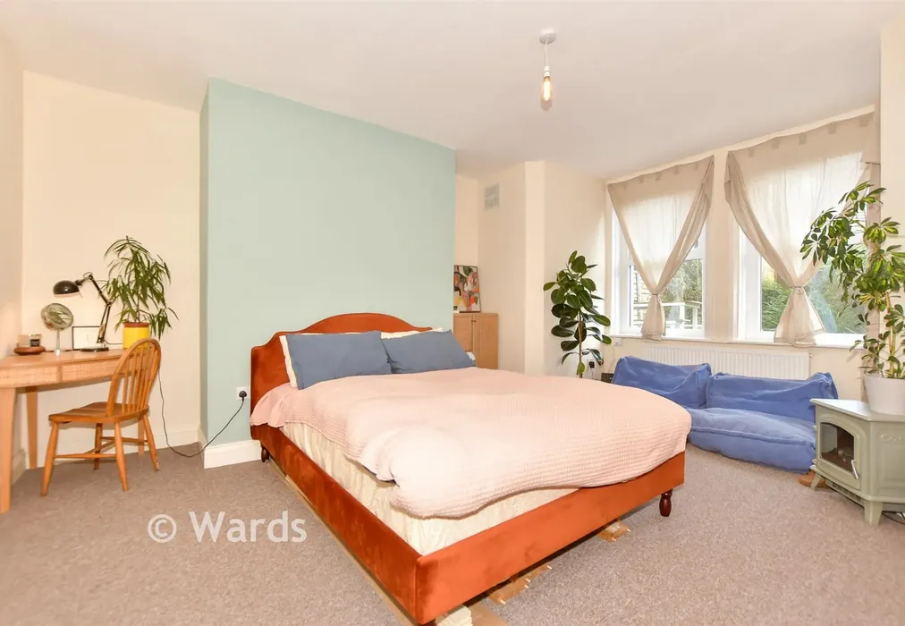 Bedroom 1 - Cheriton Road, Folkestone, Kent - Wards of Kent