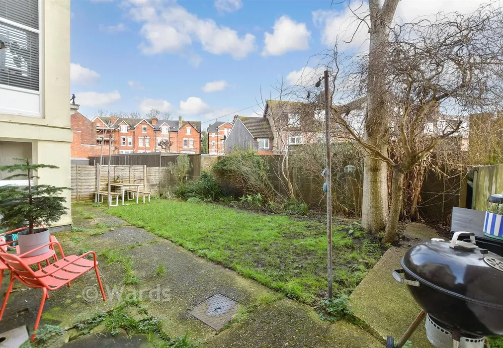 Rear Garden - Cheriton Road, Folkestone, Kent - Wards of Kent