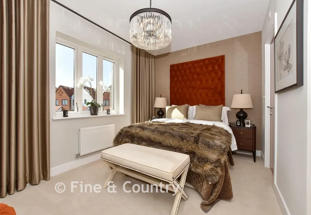 Bedroom 1 - Barley Drive, Grasmere Gardens F&C, Chestfield, Whitstable, Kent - Wards of Kent