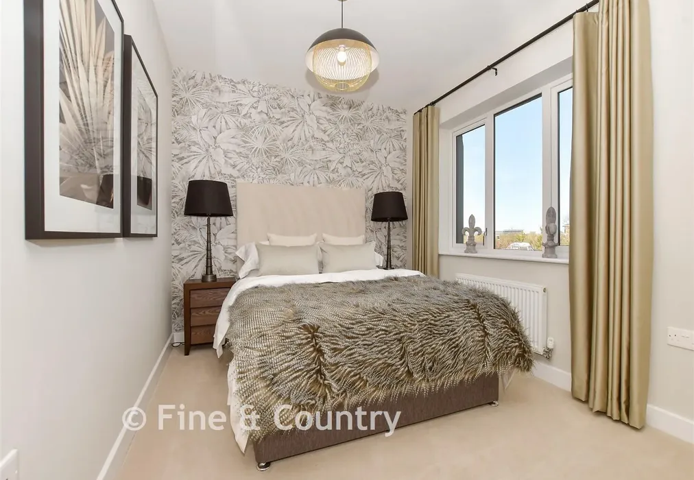 Bedroom 2 - Barley Drive, Grasmere Gardens F&C, Chestfield, Whitstable, Kent - Wards of Kent