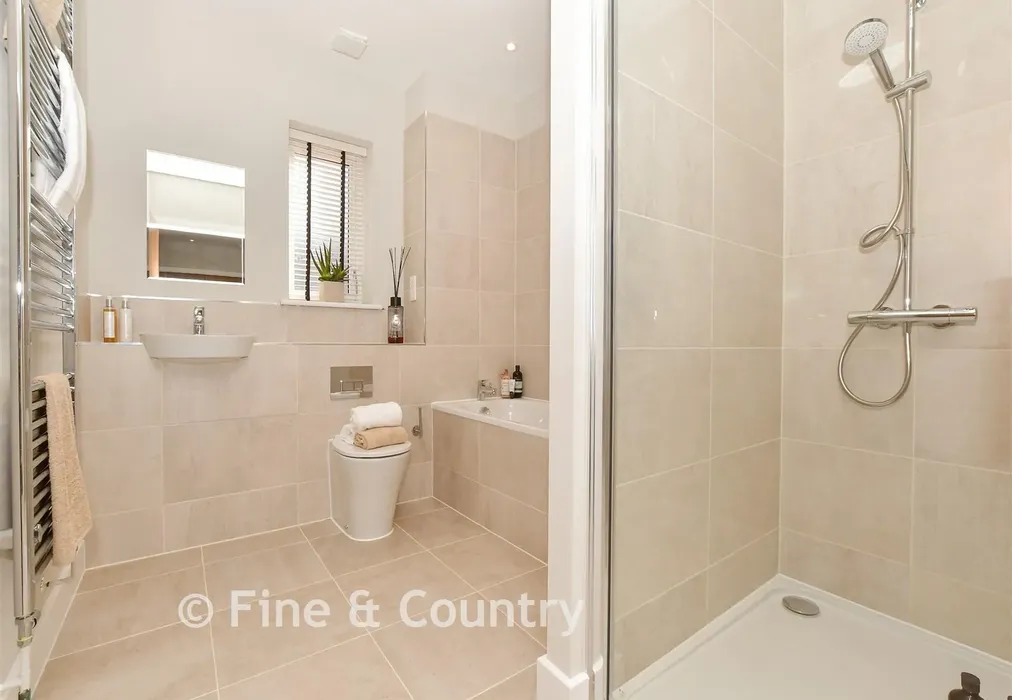 Bathroom - Barley Drive, Grasmere Gardens F&C, Chestfield, Whitstable, Kent - Wards of Kent