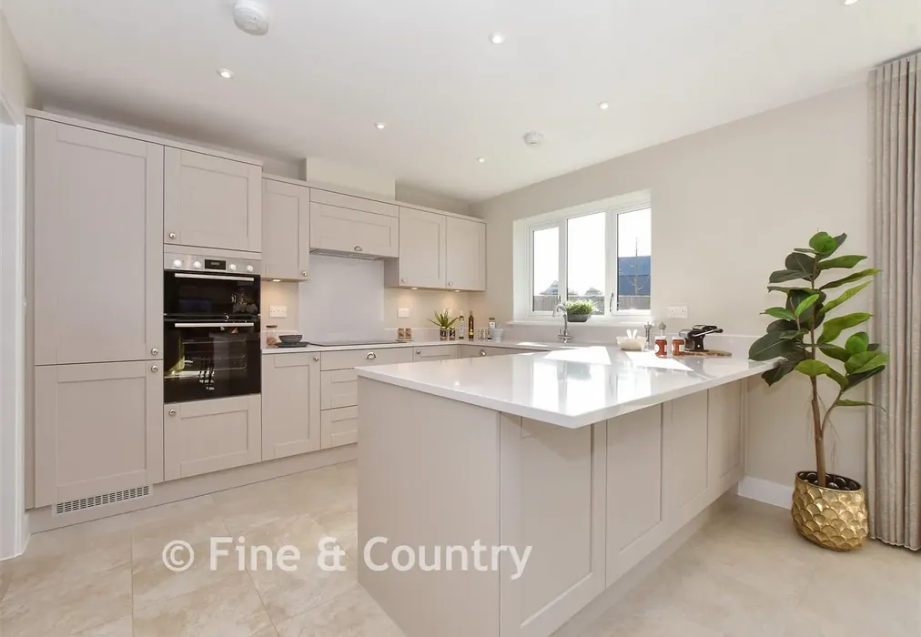Main Kitchen - Barley Drive, Grasmere Gardens F&C, Chestfield, Whitstable, Kent - Wards of Kent