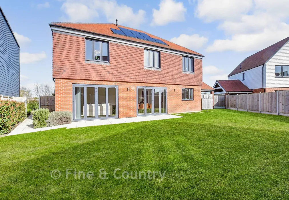 Rear Elevation - Barley Drive, Grasmere Gardens F&C, Chestfield, Whitstable, Kent - Wards of Kent