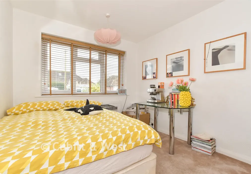 Bedroom 2 - Harwood Avenue, Goring-By-Sea, Worthing, West Sussex - Wards of Kent