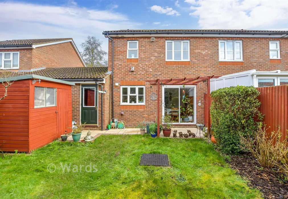 Rear Elevation - Albert Reed Gardens, Tovil, Maidstone, Kent - Wards of Kent