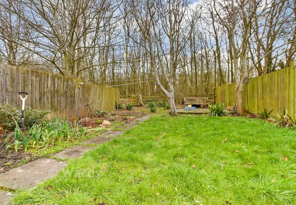 Rear Garden - Barnsole Road, Staple, Canterbury, Kent - Wards of Kent