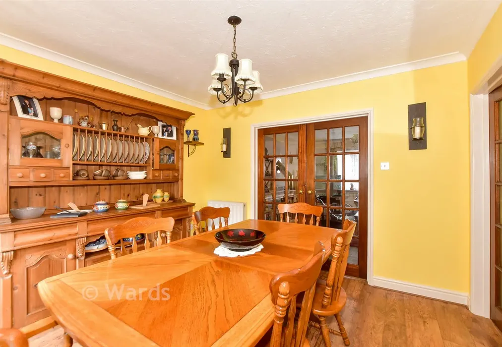 Dining Room - Downs Road, East Studdal, Dover, Kent - Wards of Kent