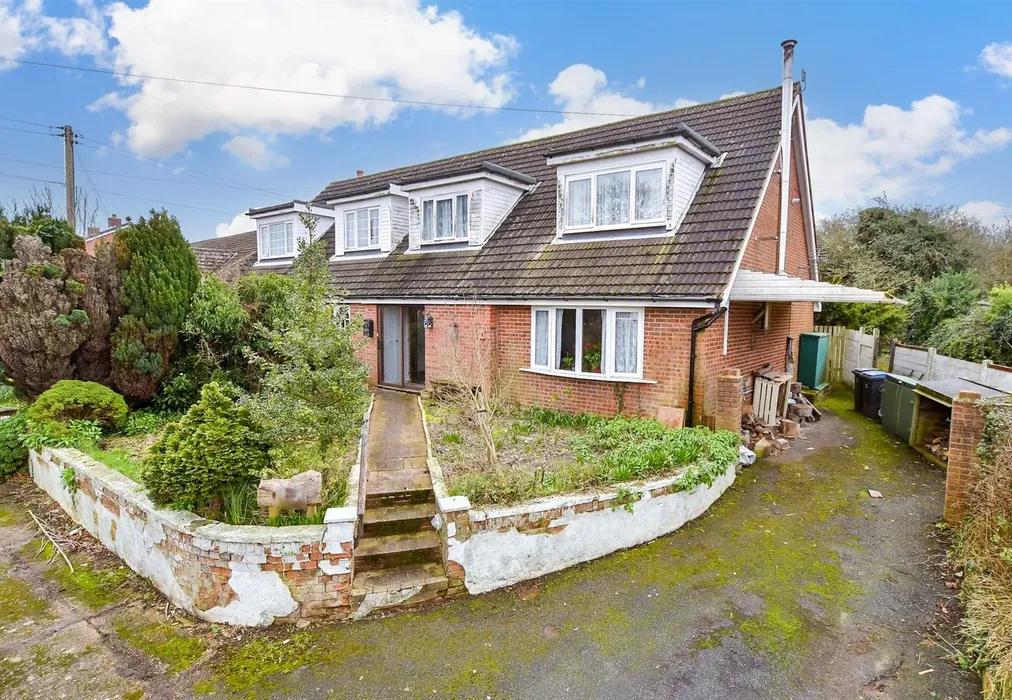 External Front Web... - Downs Road, East Studdal, Dover, Kent - Wards of Kent