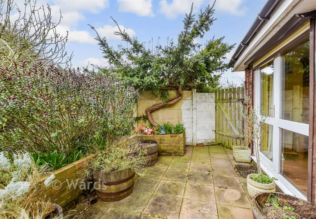 Patio / Decking - Downs Road, East Studdal, Dover, Kent - Wards of Kent