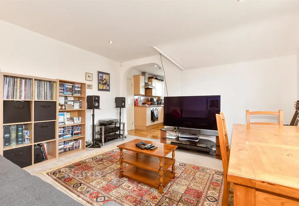 Living Room - Connaught Road, Folkestone, Kent - Wards of Kent