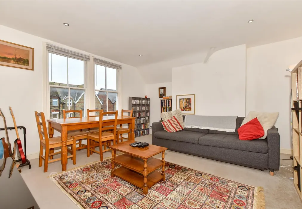 Living Room - Connaught Road, Folkestone, Kent - Wards of Kent