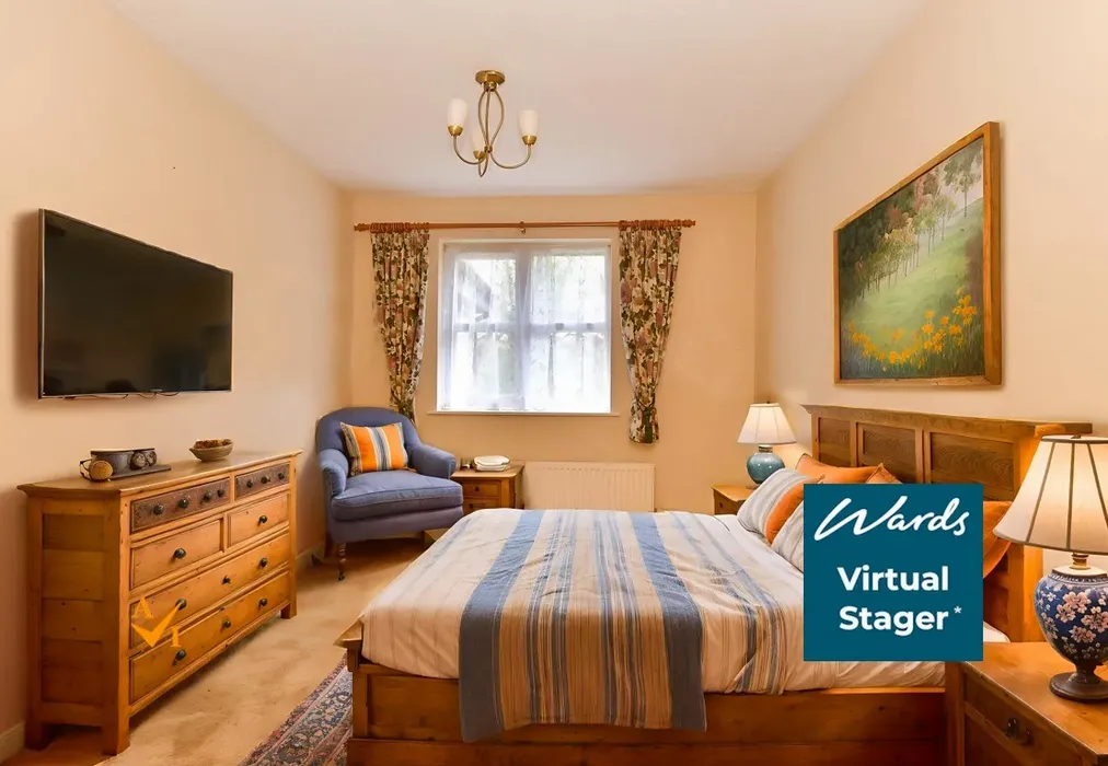 Bedroom 2 (Farmhouse style) - Old Mill Close, Eynsford, Kent - Wards of Kent