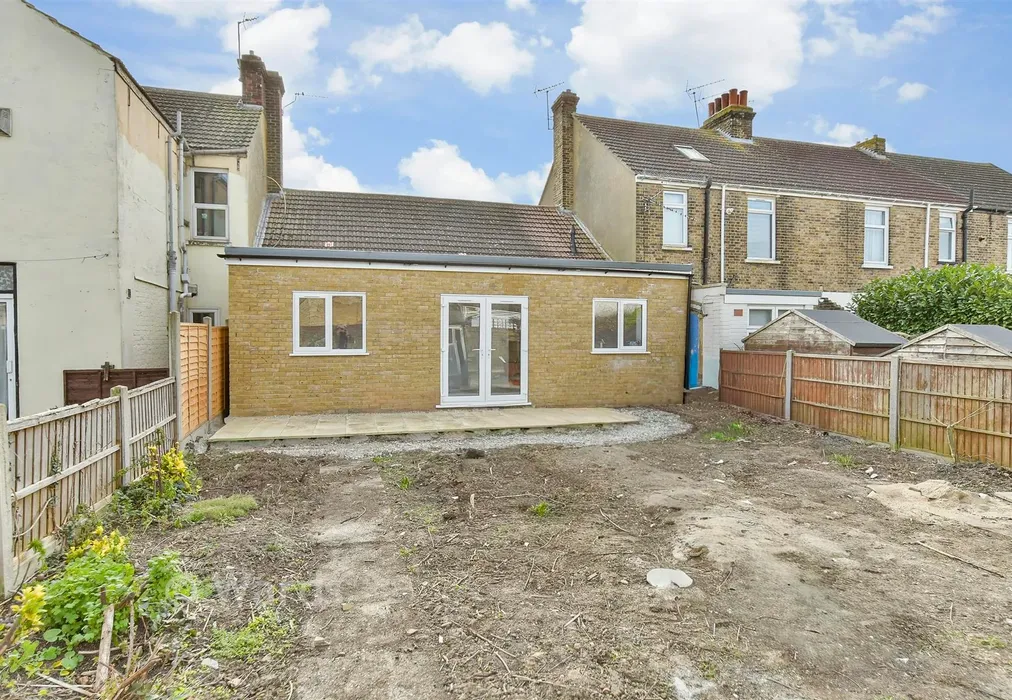 Rear Garden - Coronation Road, Sheerness, Kent - Wards of Kent
