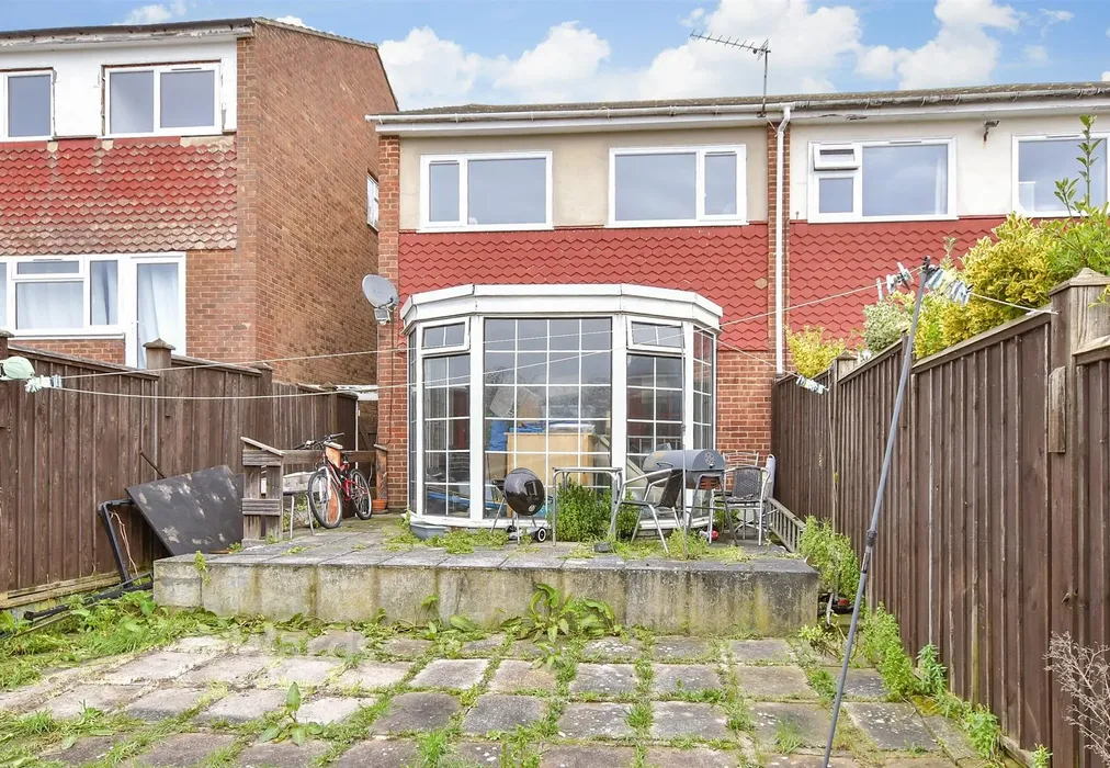 Rear Elevation - Beacon Road, Chatham, Kent - Wards of Kent