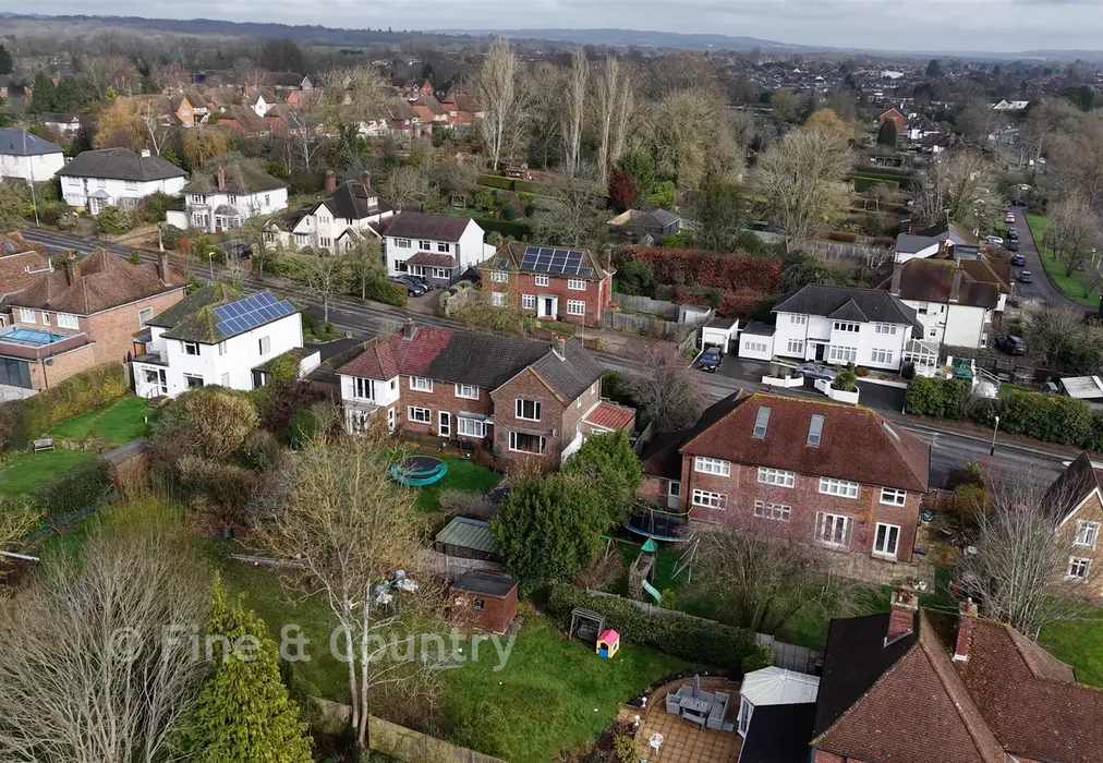 Aerial - The Ridgeway, Tonbridge, Kent - Wards of Kent