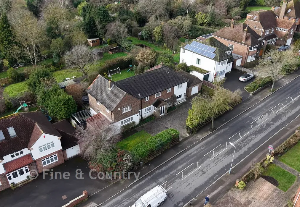 Aerial - The Ridgeway, Tonbridge, Kent - Wards of Kent