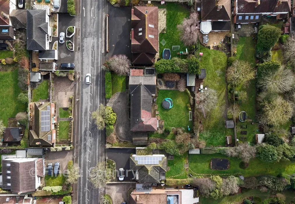 Aerial - The Ridgeway, Tonbridge, Kent - Wards of Kent