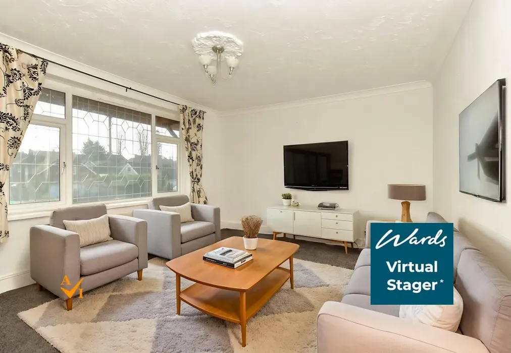 Lounge (Contemporary style) - Maidstone Road, Rainham, Gillingham, Kent - Wards of Kent