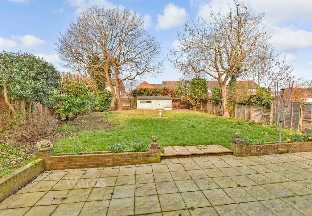 Rear Garden - Maidstone Road, Rainham, Gillingham, Kent - Wards of Kent