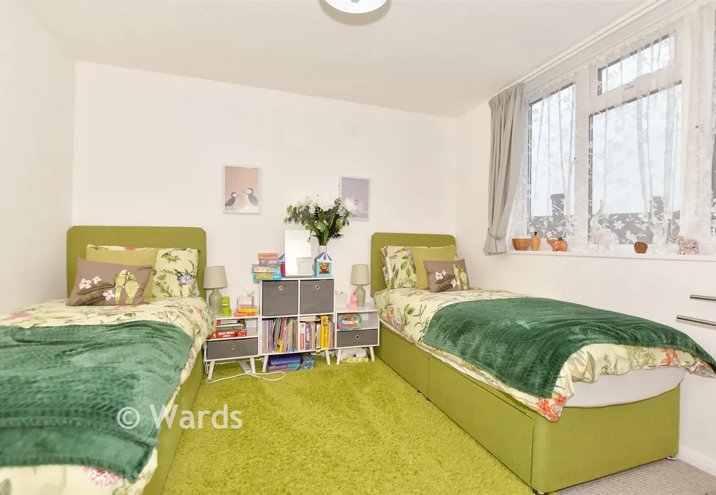 Bedroom 2 - Cheriton Road, Folkestone, Kent - Wards of Kent