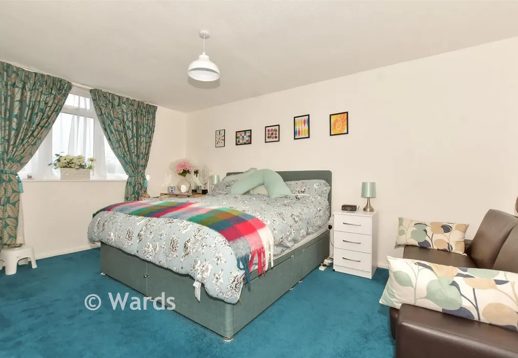 Bedroom 1 - Cheriton Road, Folkestone, Kent - Wards of Kent
